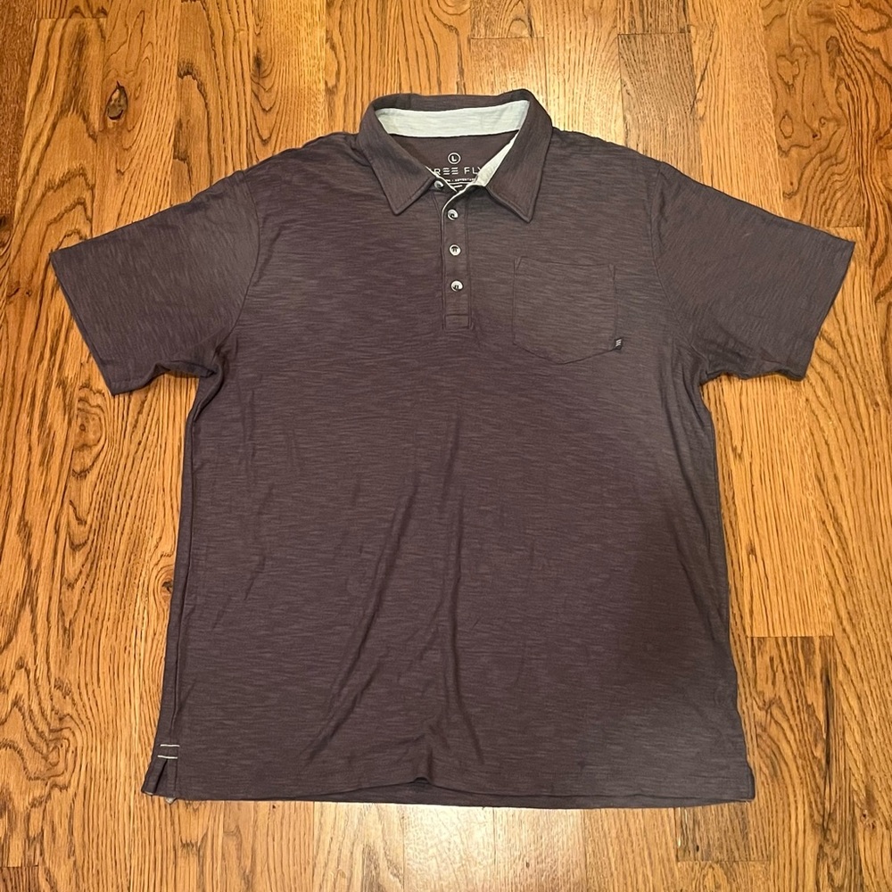 Mens Free Fly Polo L